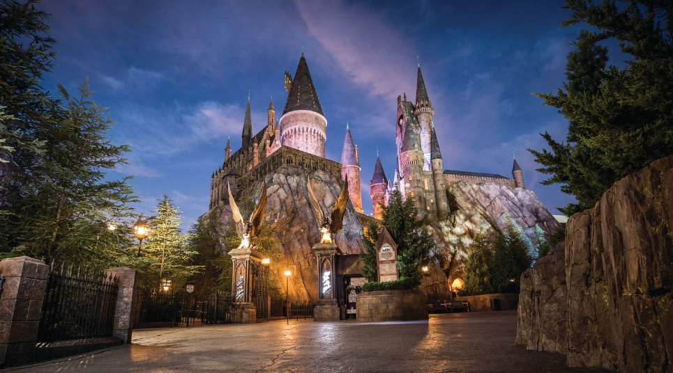Castelo de Harry Potter no Islands of Adventure Universal Orlando Resorts