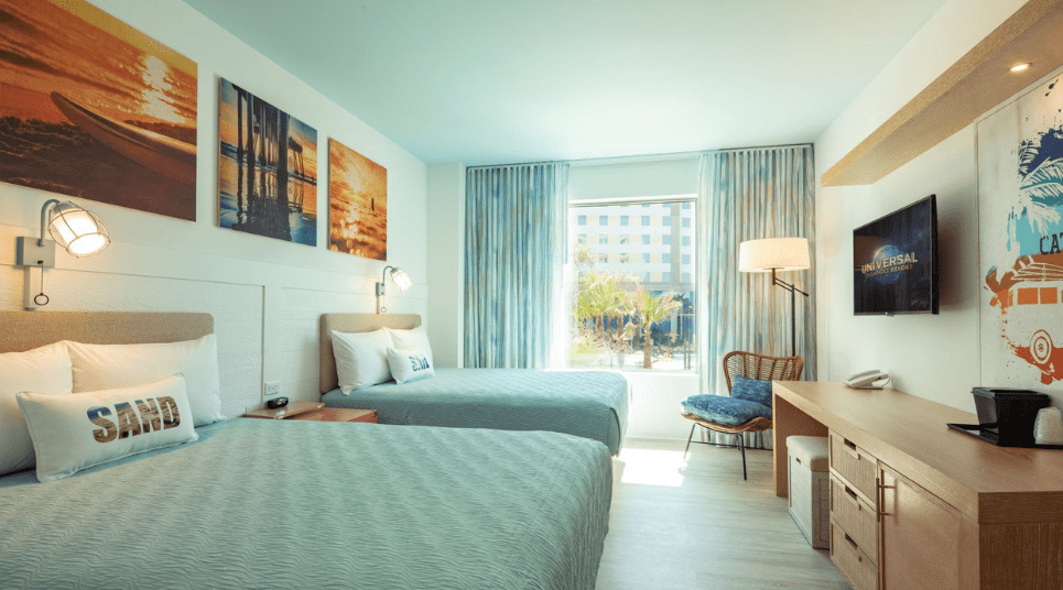 Suíte com duas camas Dockside Inn and Suites no Universal Orlando Resorts