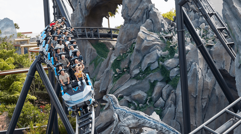 Jurassic World VelociCoaster Islands of Adventure no Universal Orlando
