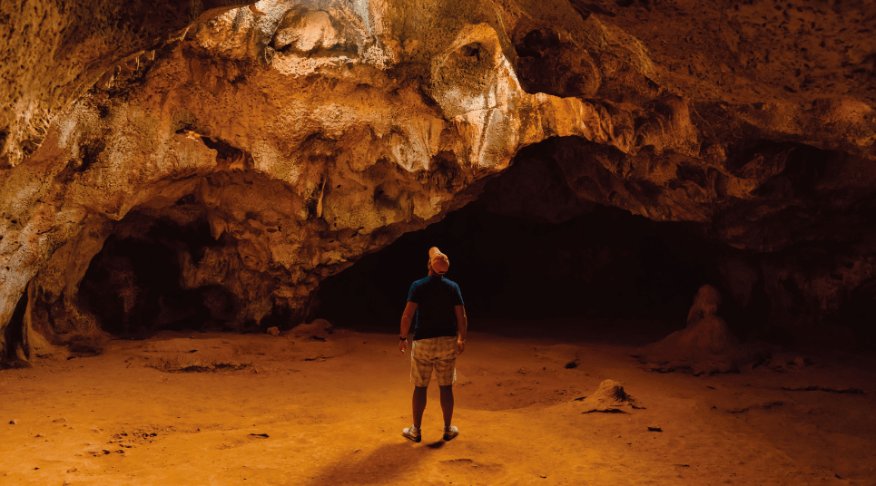 Parque Arikok Caverna em Aruba