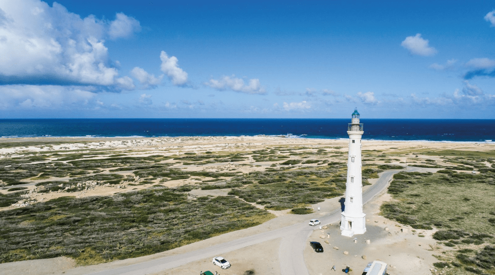 Farol Califórnia em Aruba Farol California