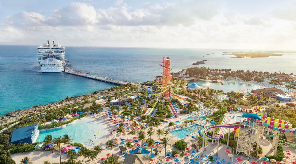 Perfect Day at Cococay é a ilha exclusiva da Royal Caribbean nas Bahamas. Ilha Perfect Day at Cococay