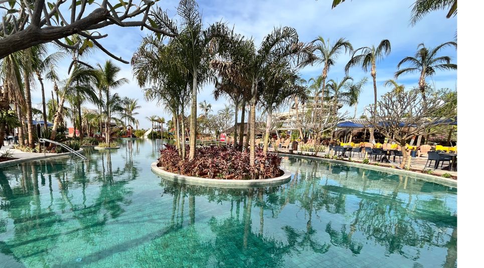 Área Oásis é a novidade no parque Hot Beach, em Olímpia Novo espaço Oásis