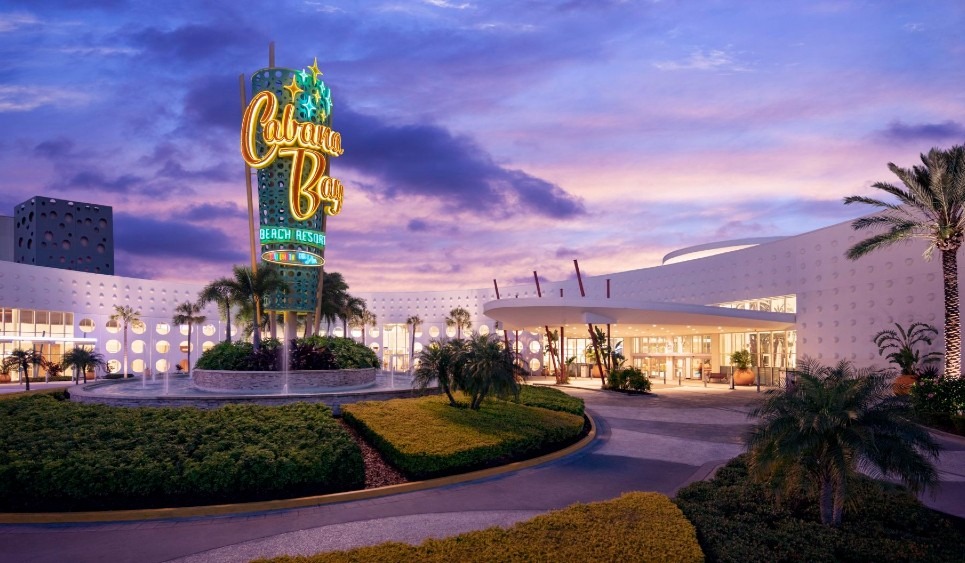 Entrada do Cabana Bay Beach Resort Cabana Bay Beach Resort Orlando Natal