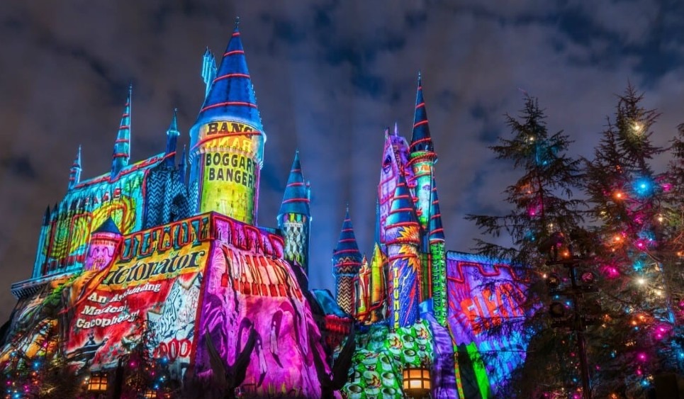 Castelo de Hogwarts Hogsmeade Orlando Natal