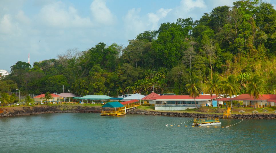 Lago Gatún na Cidade do Panamá