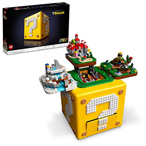 71395 LEGO® Bloco ponto de interrogação de Super Mario 64™; Kit de Construção (2064 peças)