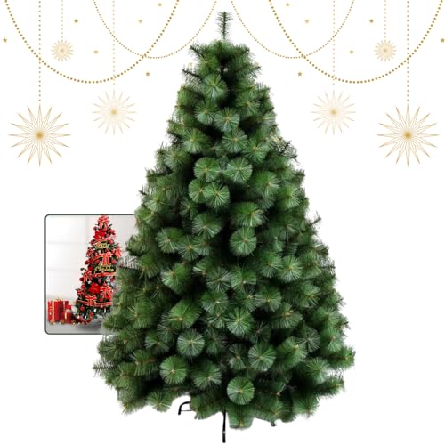 Árvore De Natal Pinheiro Natalino Decoração de Natal Luxuosa Com Acabamento Premium Galhos Cheios – Pinheiro Estilo Canadense Cheio e Realista- Fácil Montagem BAnpinSH (90CM-40GALHOS)