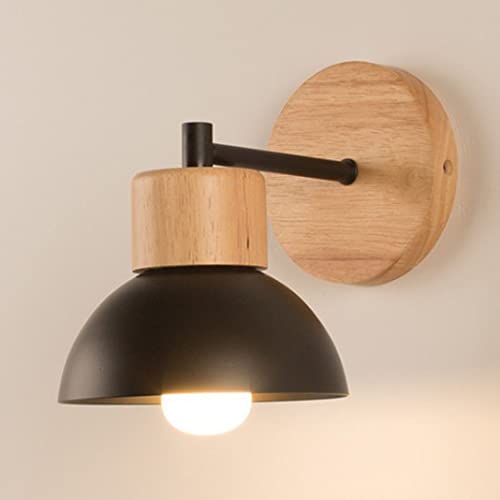 Candeeiros de parede nórdicos lâmpadas criativas de pássaros arandela luzes de corredor de madeira lâmpada de corredor de cabeceira luz de leitura montada na parede para sala de estar