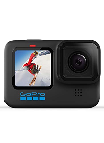 Câmera GoPro HERO10 Black à Prova com LCD Frontal, Vídeos 5.3K 60 ...