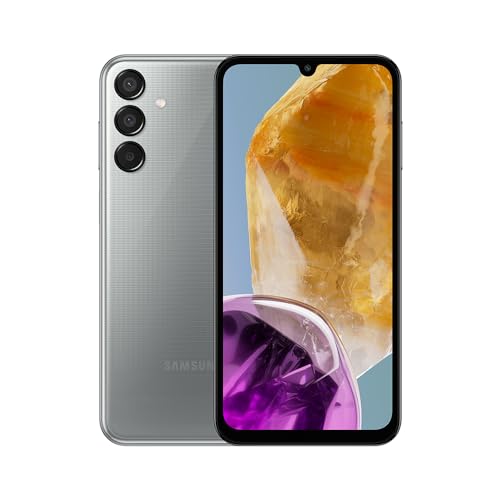 Galaxy M15 5G, 6.000mAh, Câmera Tripla até 50MP, 128GB – Cinza